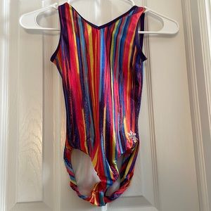 Snowflake Gymnastics Leotard